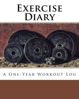 exercise diary a one year workout log by health fitness books