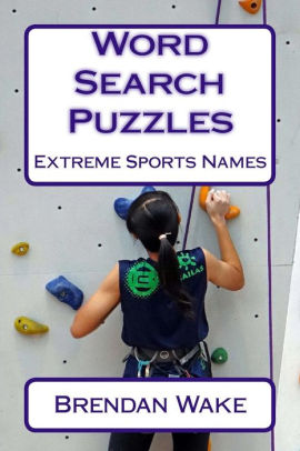 Word Search Puzzles Extreme Sports Namespaperback - 