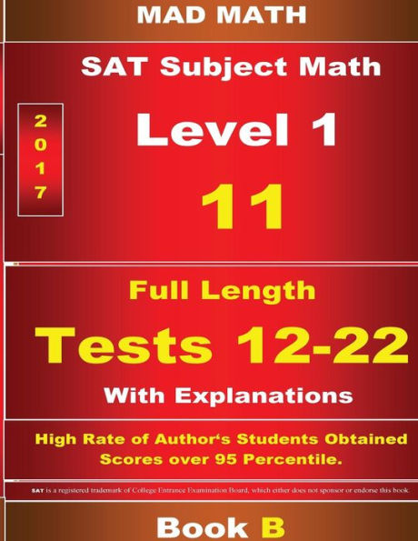 Book B L-1 Tests 12-22