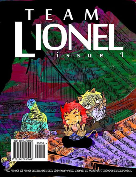 NinjAnimals Action: Team Lionel: Comic & Card Game Book