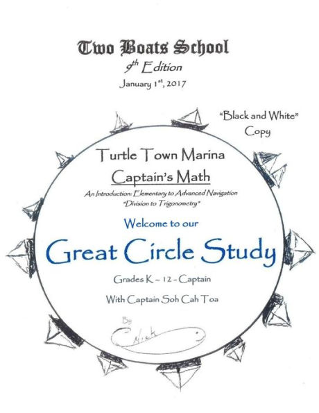 {Black & White} Great Circle Study: Turtle Town Marina