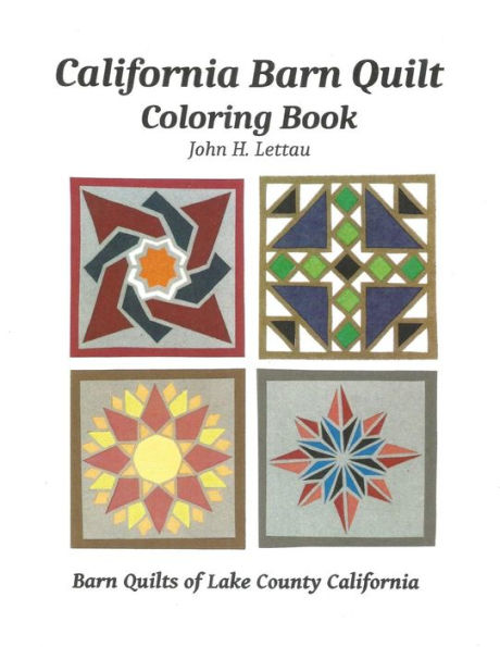 California Barn Quilt Coloring Book