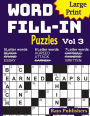 Large Print Word Fill-in Puzzles 3