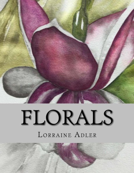 Florals: A Grayscale Coloring Book