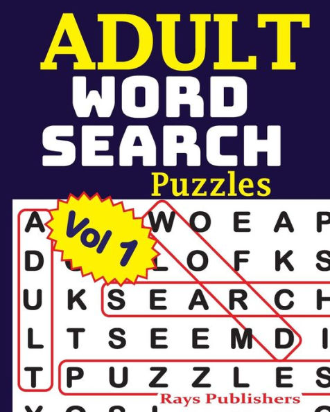 Adult Word Search Puzzles, Volume 1