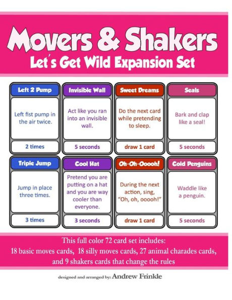 Movers & Shakers: Let's Get Wild Expansion Pack