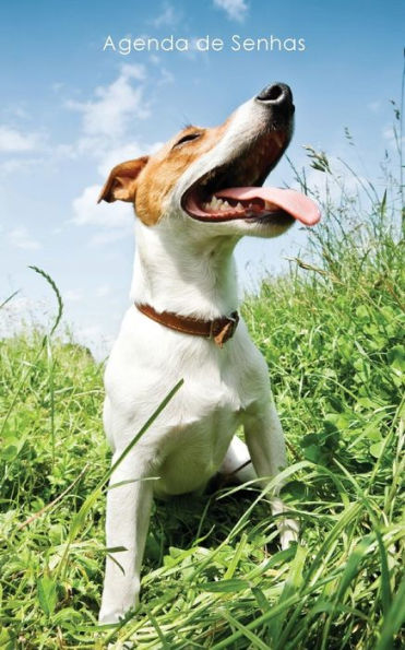 Agenda de Senhas: Agenda para endereï¿½os eletrï¿½nicos e senhas: Capa Jack Russell Terrier - Portuguï¿½s (Brasil)