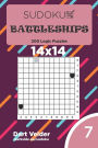 Sudoku Battleships - 200 Logic Puzzles 14x14 (Volume 7)