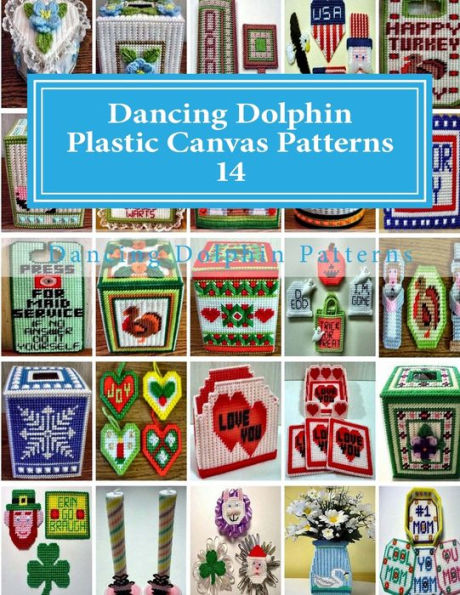 Dancing Dolphin Plastic Canvas Patterns 14: DancingDolphinPatterns.com
