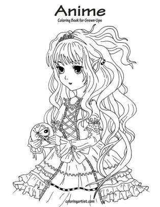 51+ Anime Coloring Book Pictures Free Images