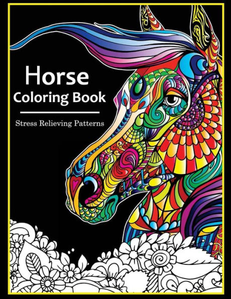 Horse Coloring books for adults