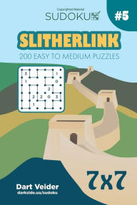 Title: Sudoku Slitherlink - 200 Easy to Medium Puzzles 7x7 (Volume 5), Author: Dart Veider