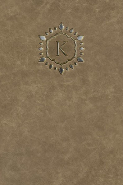 Monogram K Notebook