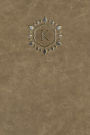 Monogram K Notebook