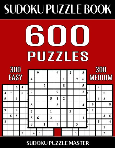 Sudoku Puzzle Book 600 Puzzles