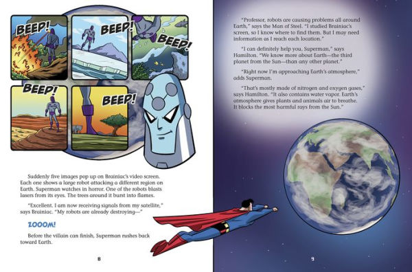 Superman and the Invasion of Earth: A Solar System Adventure