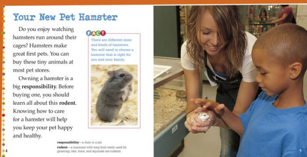 Caring for Hamsters: A 4D Book