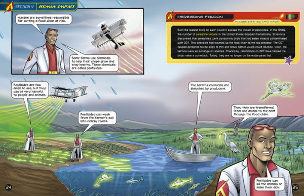 The World of Food Chains with Max Axiom Super Scientist: 4D An Augmented Reading Science Experience