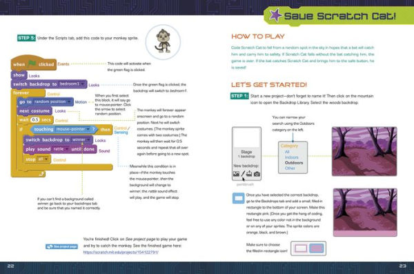 Coding Games from Scratch: 4D An Augmented Reading Experience