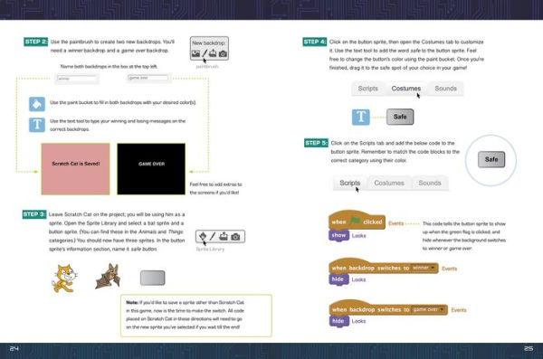 Coding Games from Scratch: 4D An Augmented Reading Experience