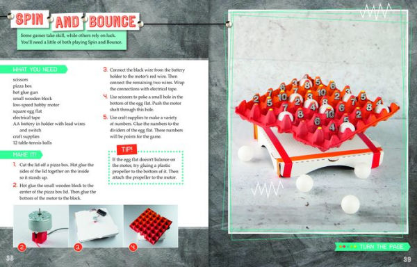 Make Games with Circuits: 4D An Augmented Reading Experience