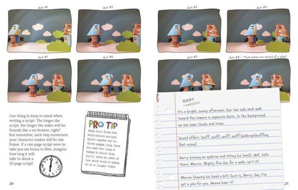 Create Crazy Stop-Motion Videos: 4D An Augmented Reading Experience