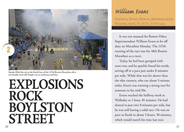 The Boston Marathon Bombing: Running for Their Lives