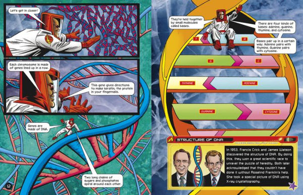 Decoding Genes with Max Axiom, Super Scientist: 4D an Augmented Reading Science Experience