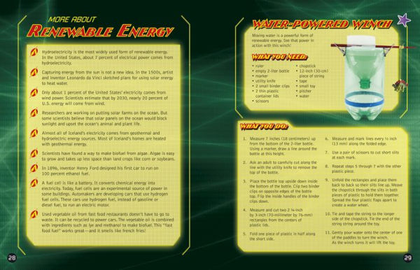 A Refreshing Look at Renewable Energy with Max Axiom, Super Scientist: 4D an Augmented Reading Science Experience