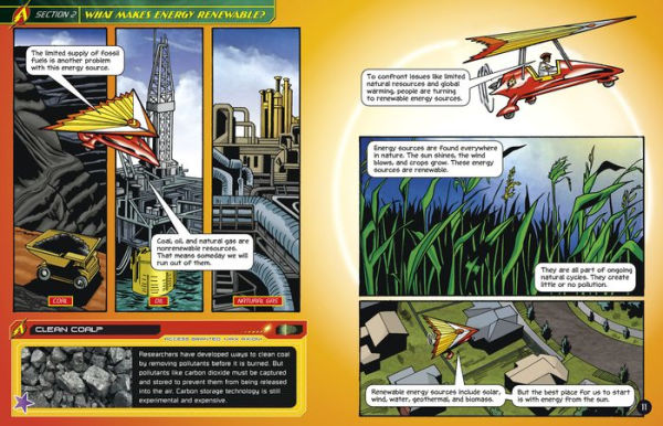 A Refreshing Look at Renewable Energy with Max Axiom, Super Scientist: 4D an Augmented Reading Science Experience