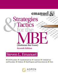 Title: Strategies & Tactics for the MBE / Edition 7, Author: Steven Emanuel