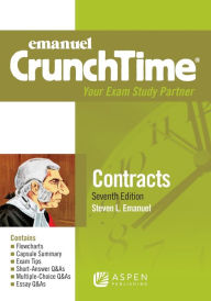 Title: Emanuel CrunchTime for Contracts, Author: Steven L. Emanuel