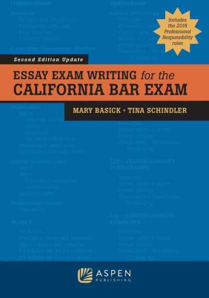 essay exam writing for the california bar