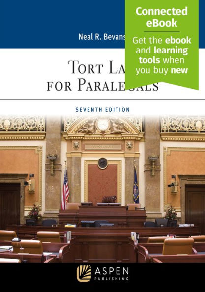 Tort Law for Paralegals: [Connected eBook]