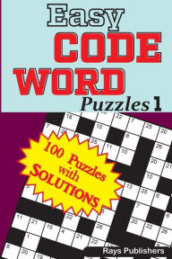 Title: Easy CODE WORD Puzzles, Author: Rays Publishers
