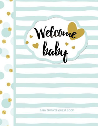 Baby Shower Guest Book Welcome Baby By This Season S Best Books