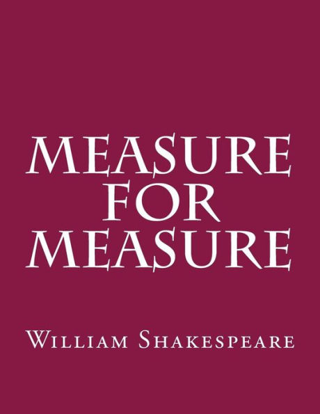 Measure For Measure