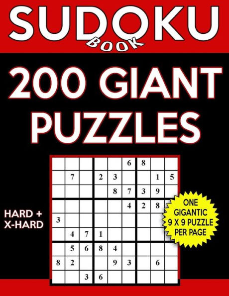 Sudoku Book GIANT Puzzles