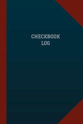 checkbook log logbook journal 124 pages 6 x 9 checkbook