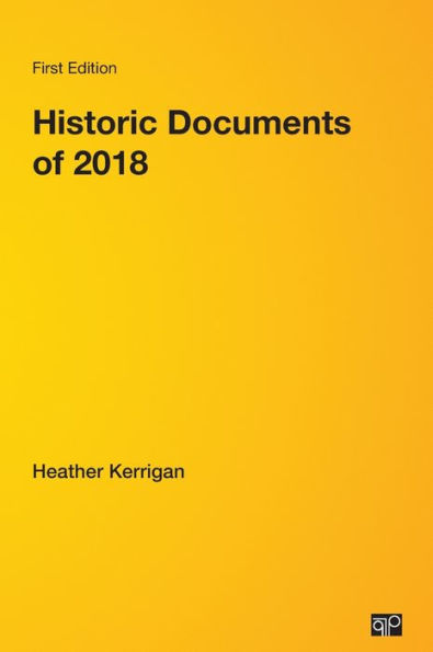 Historic Documents of 2018 / Edition 1