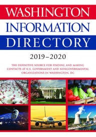 Title: Washington Information Directory 2019-2020, Author: CQ Press