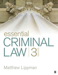 Title: Essential Criminal Law / Edition 3, Author: Matthew Lippman