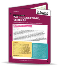 Title: On-Your-Feet Guide: This Is Shared Reading, Grades K-6 / Edition 1, Author: Douglas Fisher