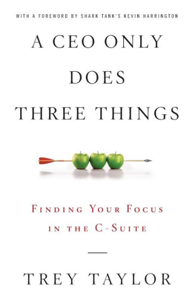 A CEO Only Does Three Things: Finding Your Focus the C-Suite