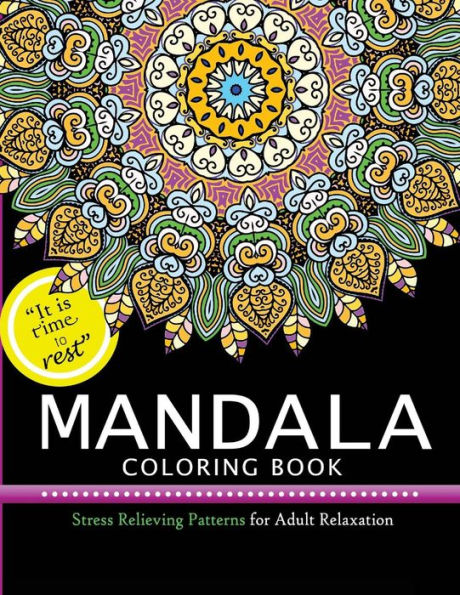 Mandala Coloring Books: Stress Relieving Pattern for Adult, Boys, and Girls