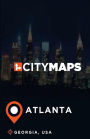 City Maps Atlanta Georgia, USA