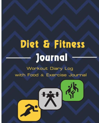 diet fitness journal workout diary log with food exercise journal gym workout fitness workout log 8x10 inch diet workout journal