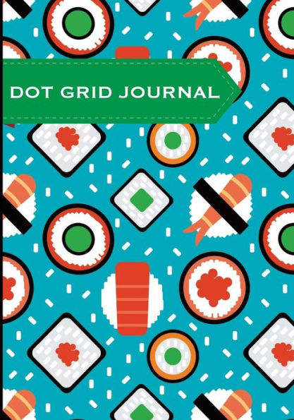 Bullet Journal - Sushi: Soft cover, 7x10 inches, 130 pages