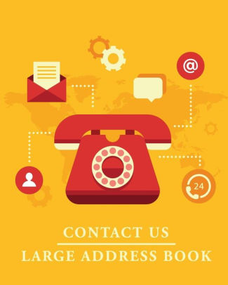 Contact Us Large Address Book Making The Great Connections Large