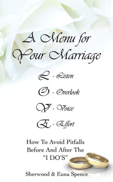 A MENU FOR YOUR MARRIAGE